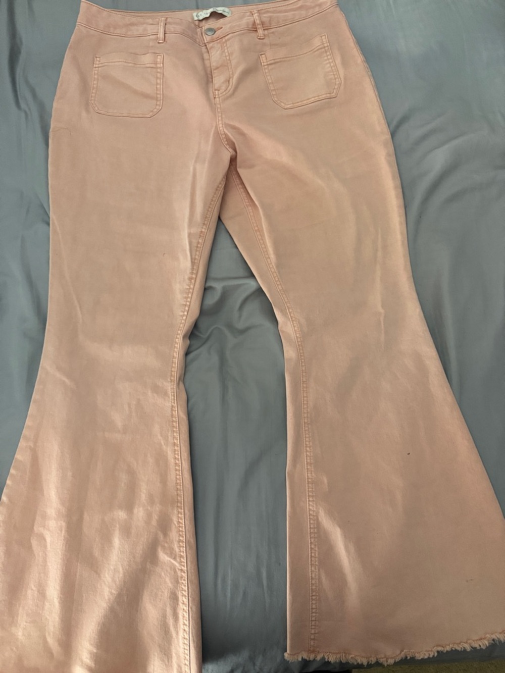 Women’s Pink Flare Jeans - Wide Leg